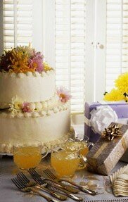 большой свадебный торт