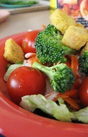 как сделать овощной салат