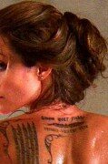 Татуировки Анджелины Джоли